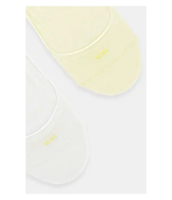 Κάλτσες Calvin Klein 2-pack χρώμα: κίτρινο, 701218767