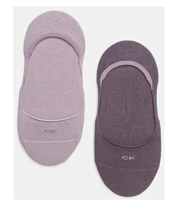 Κάλτσες Calvin Klein χρώμα: μοβ