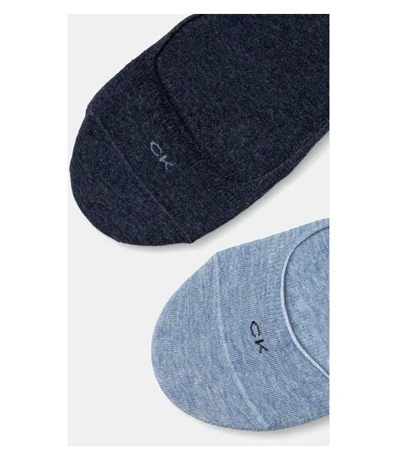 Κάλτσες Calvin Klein 2-pack χρώμα: μαύρο, 701218767