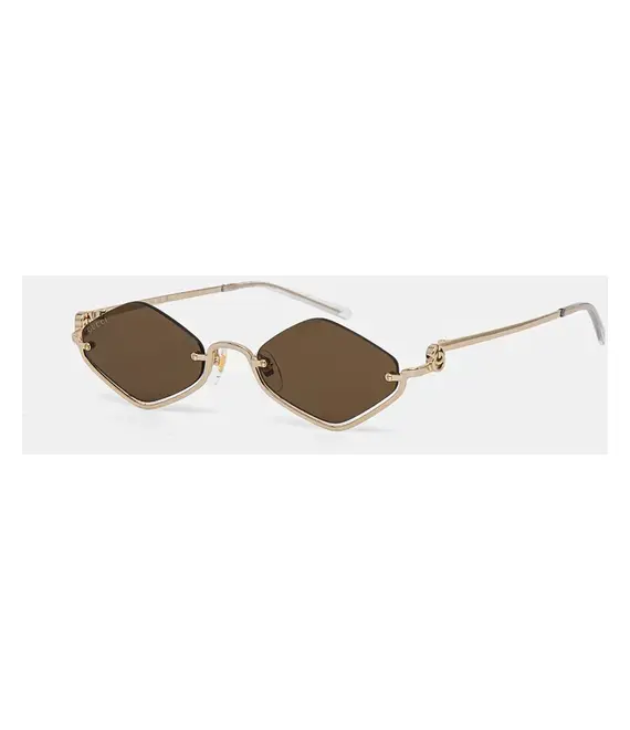Γυαλιά ηλίου Gucci χρώμα: καφέ, GG1604S