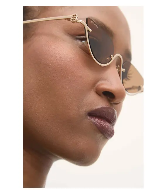 Γυαλιά ηλίου Gucci χρώμα: χρυσαφί, GG1603S