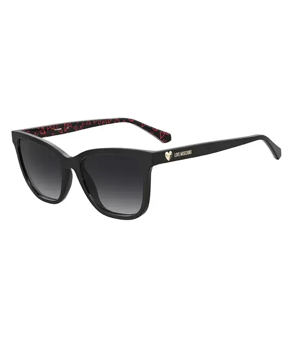 Γυαλιά ηλίου Love Moschino χρώμα: μαύρο, MOL078/S