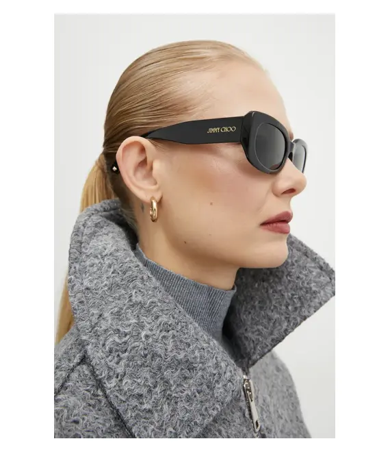 Γυαλιά ηλίου Jimmy Choo χρώμα: μαύρο, 0JC5029U
