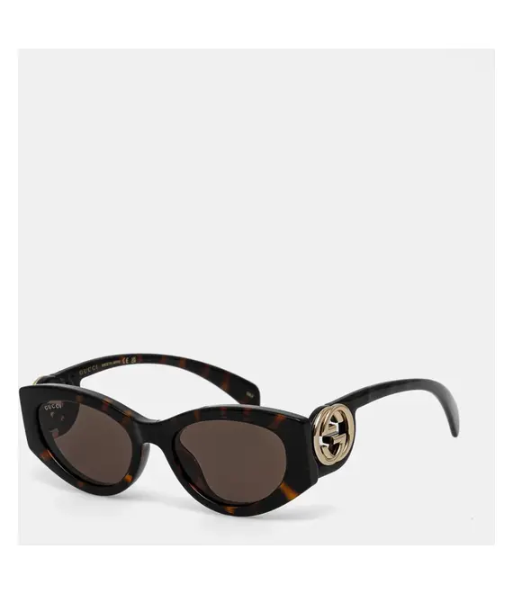 Γυαλιά ηλίου Gucci χρώμα: καφέ, GG1691S