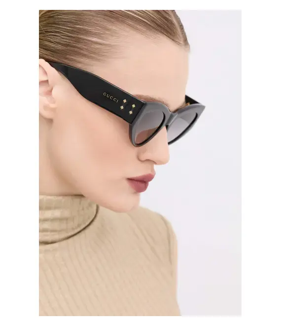 Γυαλιά ηλίου Gucci χρώμα: μαύρο, GG1704S