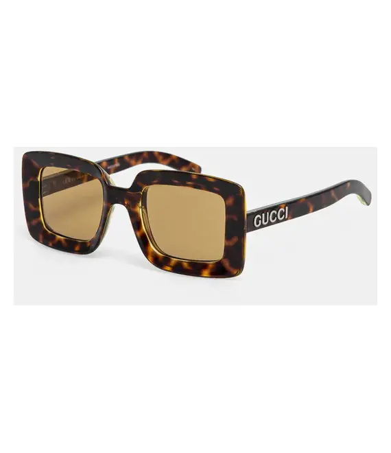 Γυαλιά ηλίου Gucci χρώμα: καφέ, GG1718S