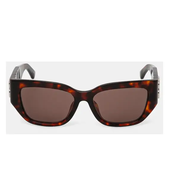 Γυαλιά ηλίου Balenciaga χρώμα: καφέ, BB0361SK