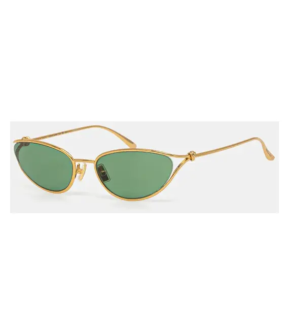 Γυαλιά ηλίου Bottega Veneta χρώμα: χρυσαφί, BV1330S