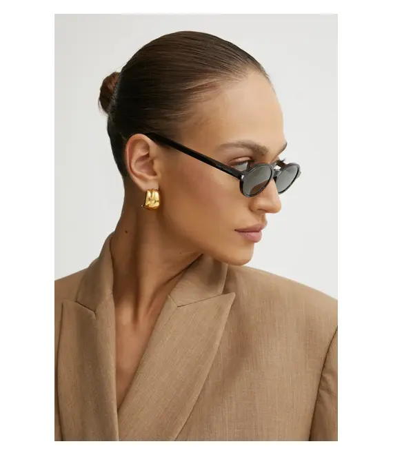 Γυαλιά ηλίου Saint Laurent χρώμα: καφέ, SL 751 JEANNE