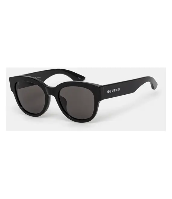 Γυαλιά ηλίου Alexander McQueen χρώμα: μαύρο, AM0509SA