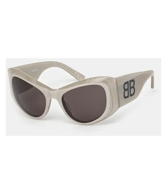 Γυαλιά ηλίου Balenciaga χρώμα: γκρι, BB0393S