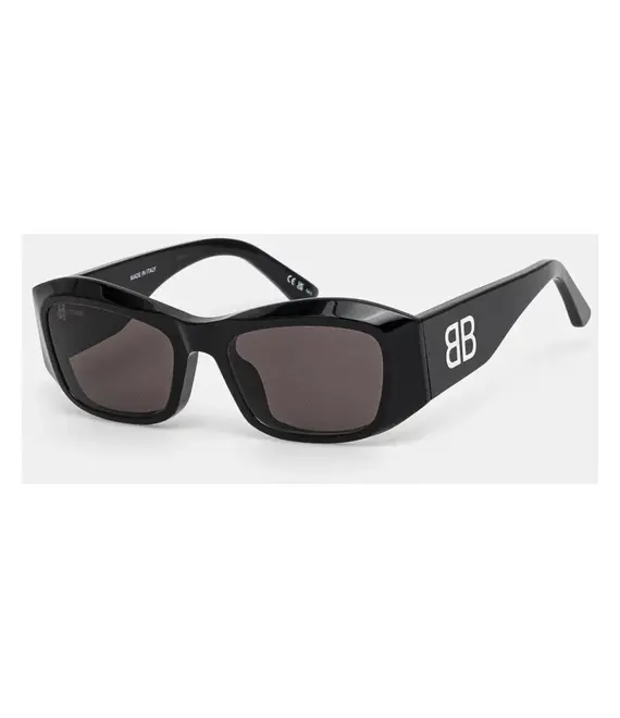Γυαλιά ηλίου Balenciaga χρώμα: μαύρο, BB0397SA