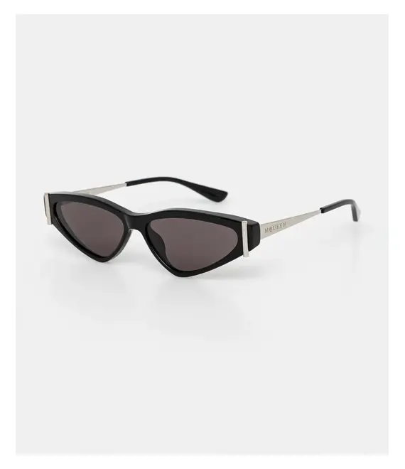 Γυαλιά Alexander McQueen χρώμα: μαύρο, AM0493S