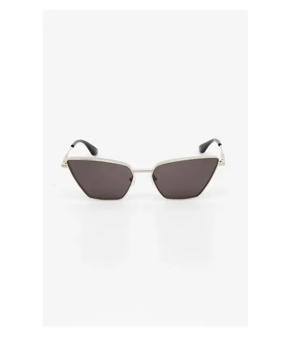 Γυαλιά ηλίου Alexander McQueen χρώμα: ασημί, AM0501S