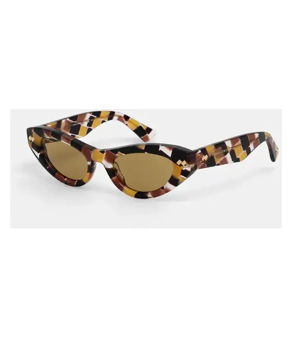 Γυαλιά ηλίου Bottega Veneta χρώμα: κίτρινο, BV1350S