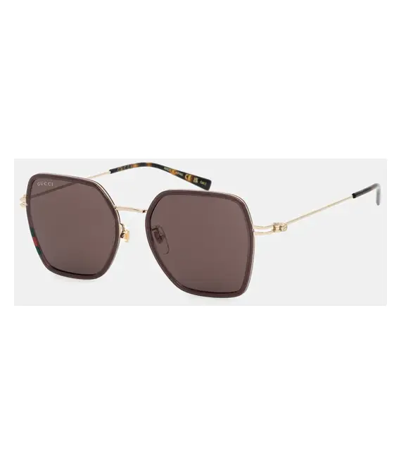 Γυαλιά ηλίου Gucci χρώμα: χρυσαφί, GG1850SA