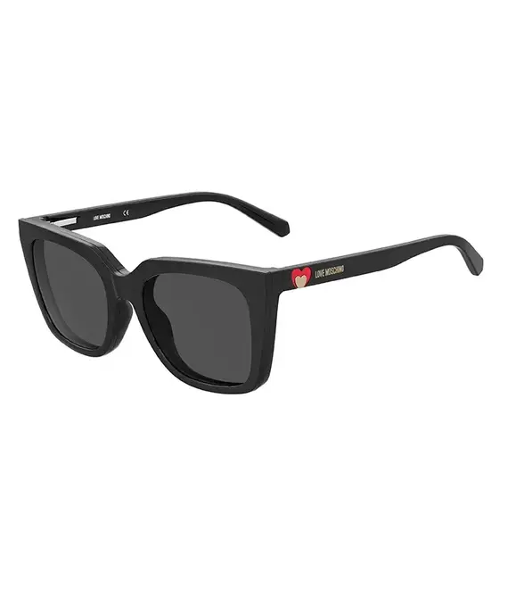 Γυαλιά ηλίου Love Moschino χρώμα: μαύρο, MOL055/CS