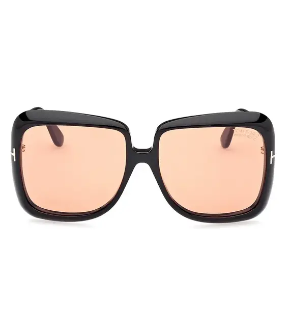 Γυαλιά ηλίου Tom Ford Lorelai χρώμα: μαύρο, FT1156_5901E