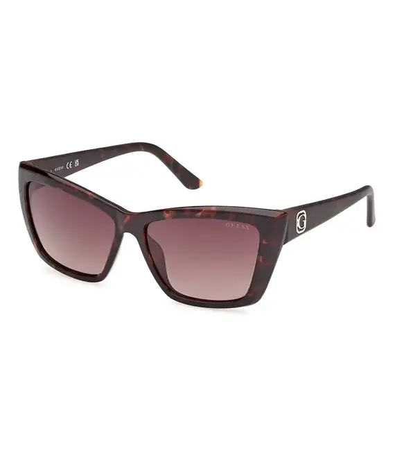 Γυαλιά ηλίου Guess χρώμα: μπορντό, GU00098_5552F