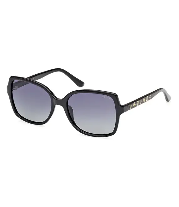 Γυαλιά ηλίου Guess χρώμα: μαύρο, GU00100_5501D