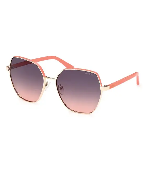 Γυαλιά ηλίου Guess χρώμα: πορτοκαλί, GU00108_6074B