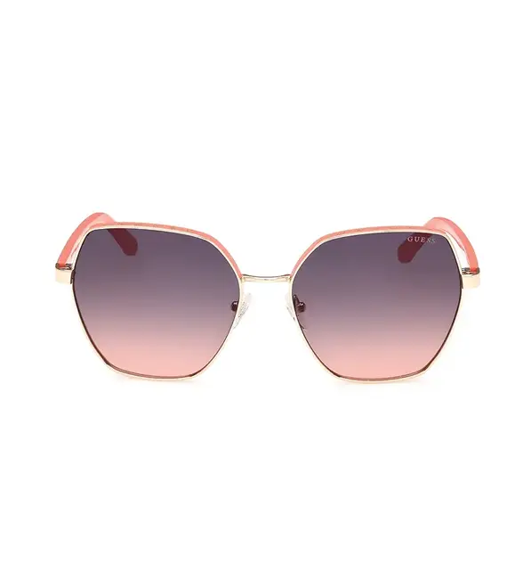 Γυαλιά ηλίου Guess χρώμα: πορτοκαλί, GU00108_6074B