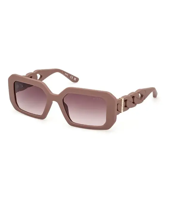 Γυαλιά ηλίου Guess χρώμα: μπεζ, GU00110_5458F