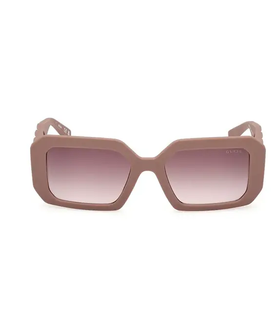 Γυαλιά ηλίου Guess χρώμα: μπεζ, GU00110_5458F