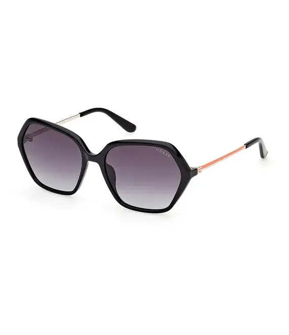 Γυαλιά ηλίου Guess χρώμα: μαύρο, GU00134_5501B