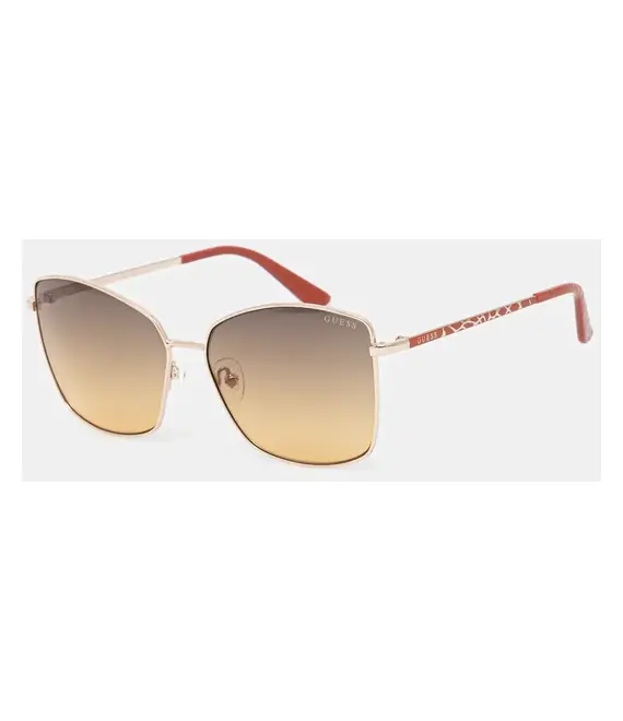Γυαλιά ηλίου Guess χρώμα: μπορντό, GU00149_5932F