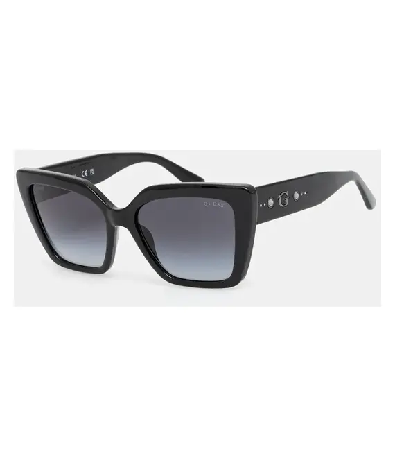 Γυαλιά ηλίου Guess χρώμα: μαύρο, GU00162_5501B