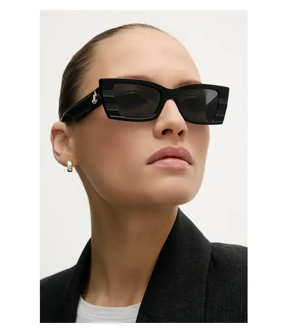 Γυαλιά ηλίου Jimmy Choo χρώμα: μαύρο, 0JC5009
