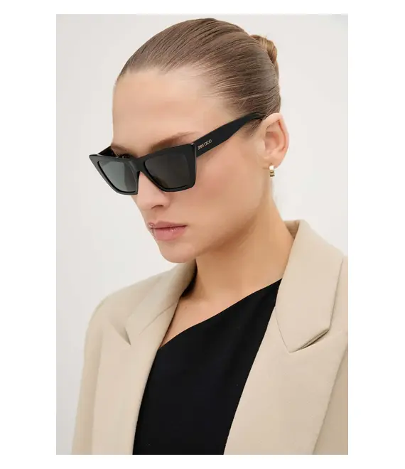 Γυαλιά ηλίου Jimmy Choo χρώμα: μαύρο, 0JC5028