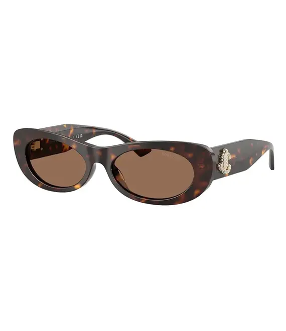 Γυαλιά ηλίου Jimmy Choo χρώμα: καφέ, 0JC5038BU