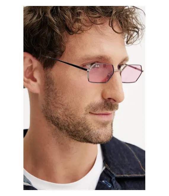 Γυαλιά ηλίου Ray-Ban χρώμα: ασημί, 0RB3728