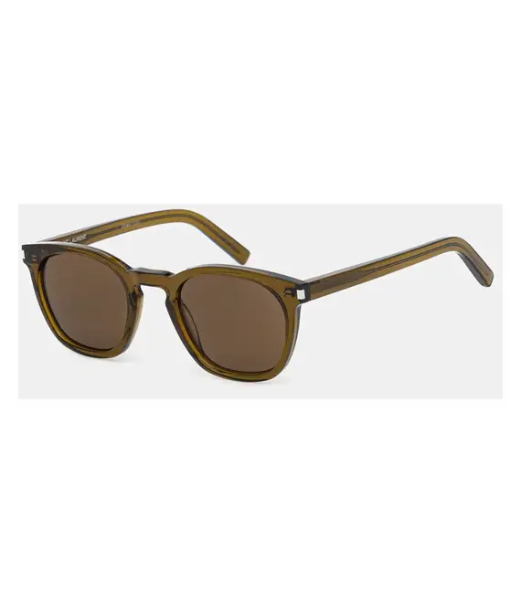 Γυαλιά ηλίου Saint Laurent χρώμα: καφέ, SL 28