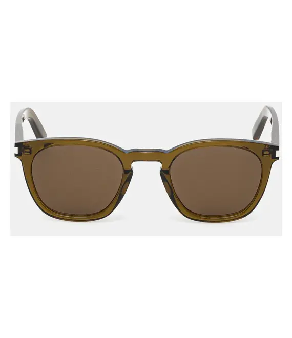 Γυαλιά ηλίου Saint Laurent χρώμα: καφέ, SL 28