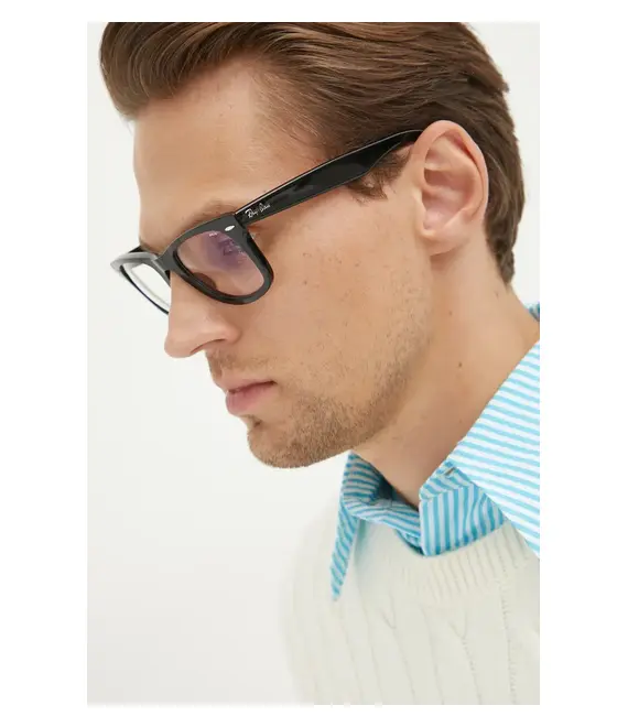 Γυαλιά ηλίου Ray-Ban WAYFARER χρώμα: διάφανο, 0RB2140