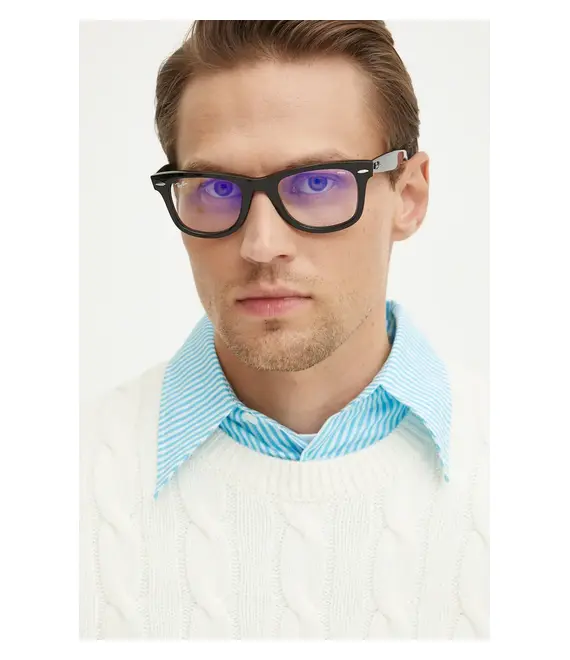 Γυαλιά ηλίου Ray-Ban WAYFARER χρώμα: διάφανο, 0RB2140