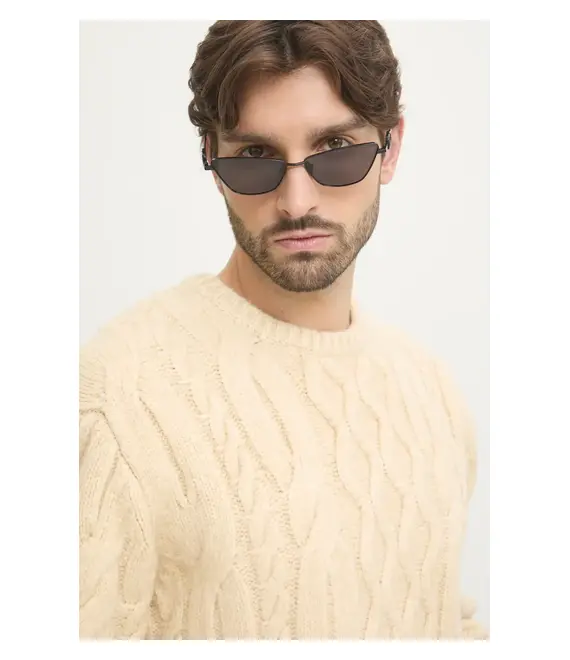Γυαλιά ηλίου Valentino VLOGO SIGN χρώμα: μαύρο, VLS.135A