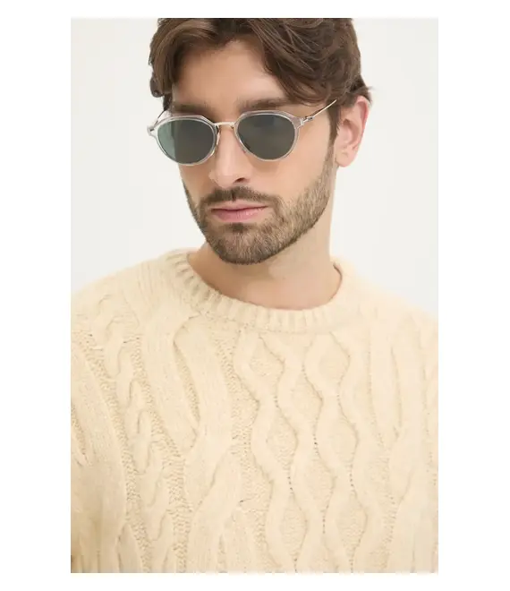 Γυαλιά ηλίου Bottega Veneta χρώμα: γκρι, BV1331S