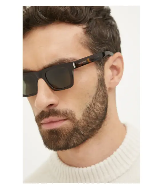 Γυαλιά ηλίου Saint Laurent χρώμα: καφέ, SL 719