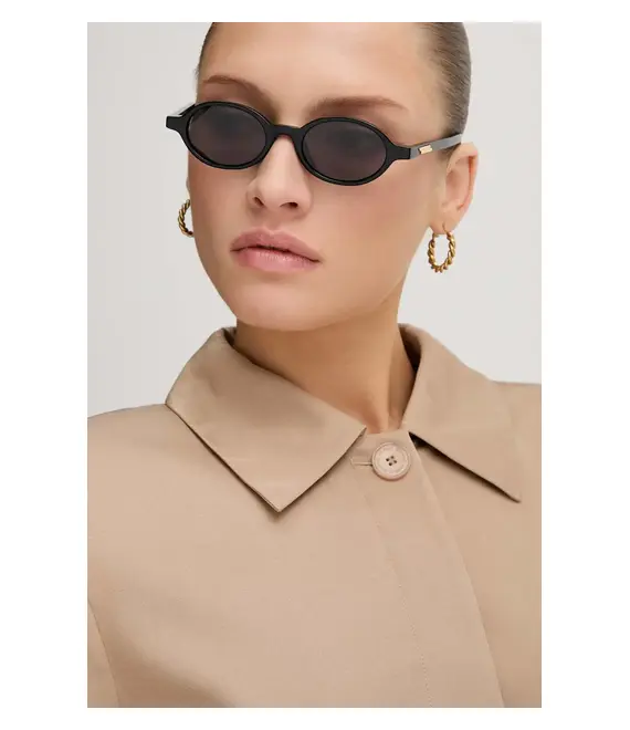 Γυαλιά Bottega Veneta χρώμα: μαύρο, BV1388S