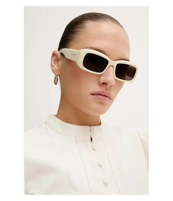 Γυαλιά Saint Laurent χρώμα: μπεζ, SL 809