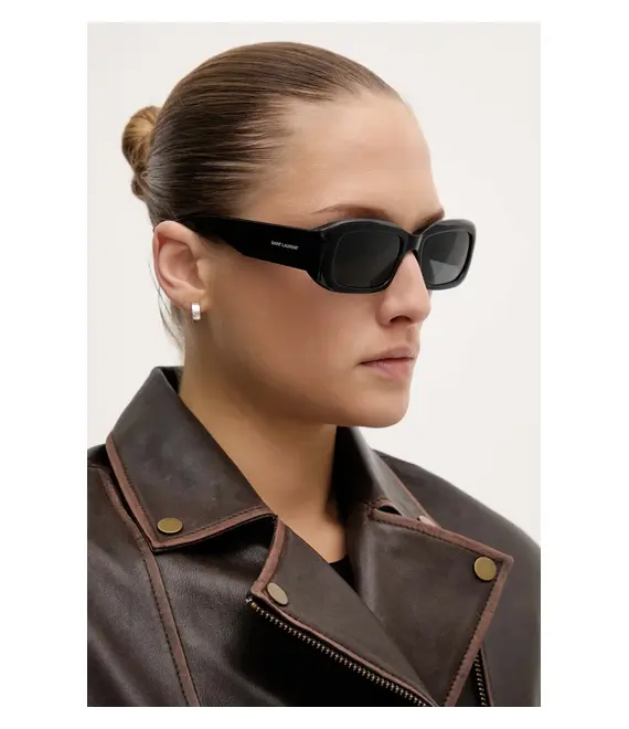 Γυαλιά Saint Laurent χρώμα: μαύρο, SL 809