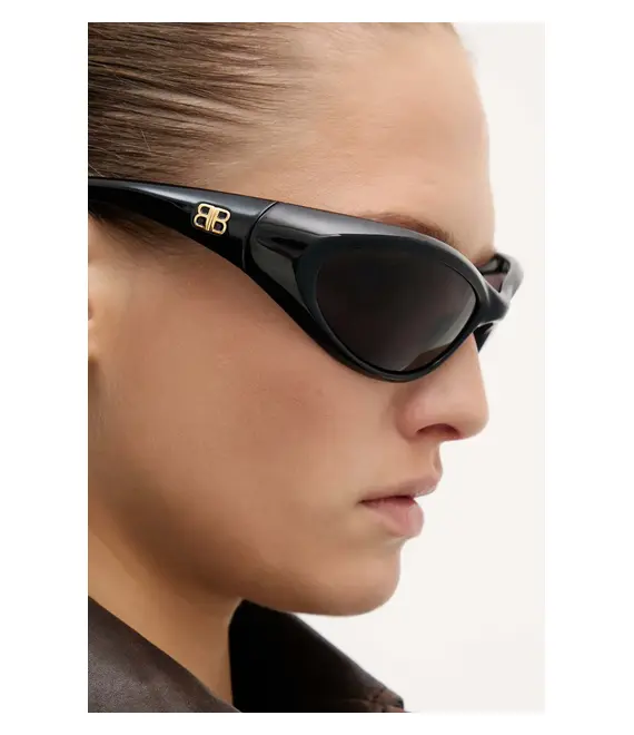 Γυαλιά Balenciaga χρώμα: μαύρο, BB0384S