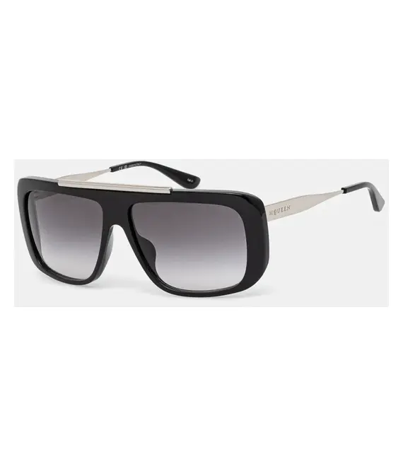 Γυαλιά ηλίου Alexander McQueen χρώμα: μαύρο, AM0492S