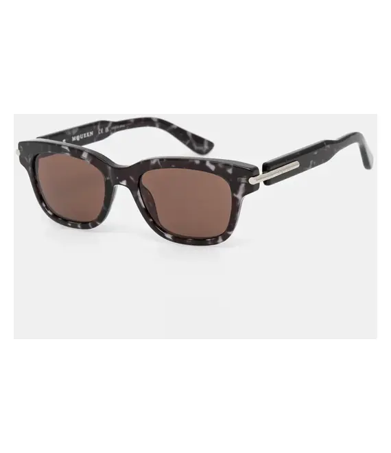 Γυαλιά ηλίου Alexander McQueen χρώμα: πορτοκαλί, AM0497S