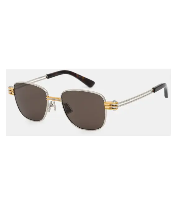 Γυαλιά Bottega Veneta χρώμα: ασημί, BV1380S
