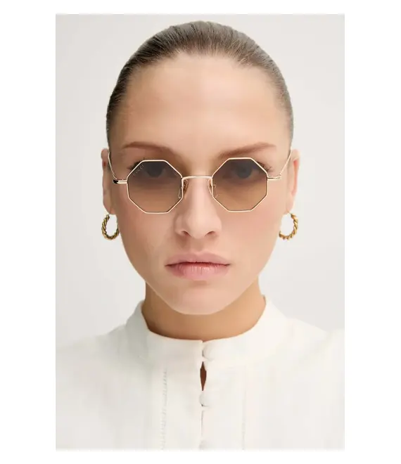 Γυαλιά Gucci χρώμα: χρυσαφί, GG1814S